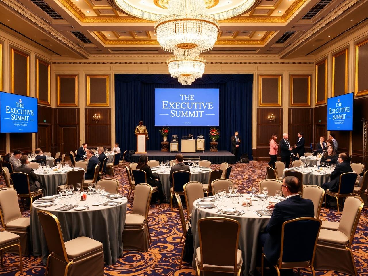 Executive Speakers — curadoria e articulação para líderes de mercado